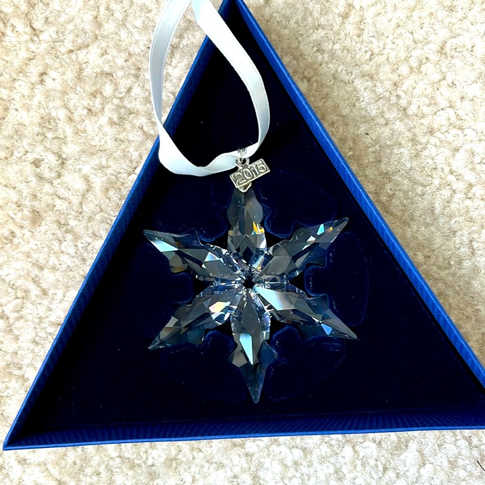 2015 Swarovski Christmas Ornament